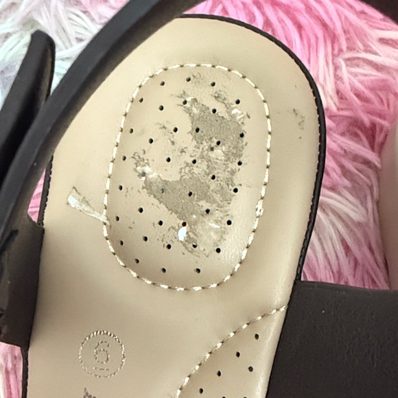 Brown and beige Wedge Sandals. NWOT! - Picture 6 of 9